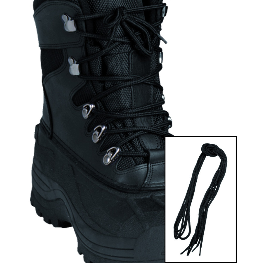 LACETS POLYESTER 140CM NOIR LACETS POLYESTER 140CM NOIR
