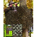 FILET CAMOUFLAGE MILITAIRE BASIC WOOD 2.4 X 6 METRES