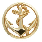INSIGNE DE BERET MILITAIRE TROUPES DE MARINE