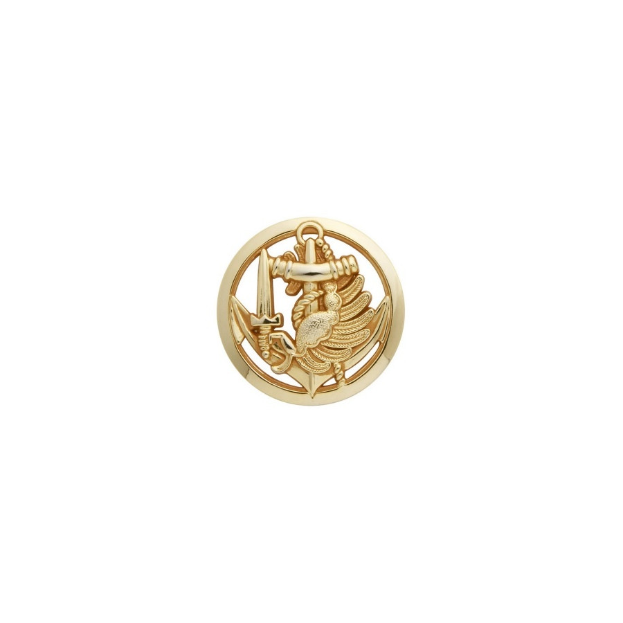 INSIGNE DE BERET MILITAIRE PARA COLO AVEC CERCLE INSIGNE DE BERET MILITAIRE PARA COLO AVEC CERCLE