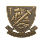 INSIGNE DE BERET MILITAIRE COMMANDOS MARINE