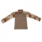 CHEMISE DE COMBAT MILITAIRE UBAS ARES DESERT