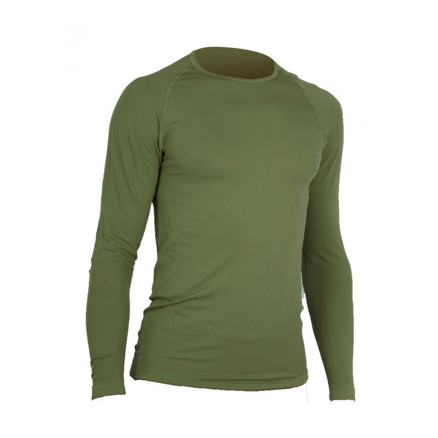 T-SHIRT MILITAIRE RESPIRANT ACTIVE LINE SUMMIT VERT OD MANCHES LONGUES