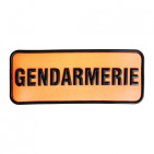 BRASSARD PLASTIC GENDARMERIE FLUORESCENT
