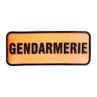 BRASSARD PLASTIC GENDARMERIE FLUORESCENT