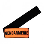 BRASSARD PLASTIC GENDARMERIE FLUORESCENT