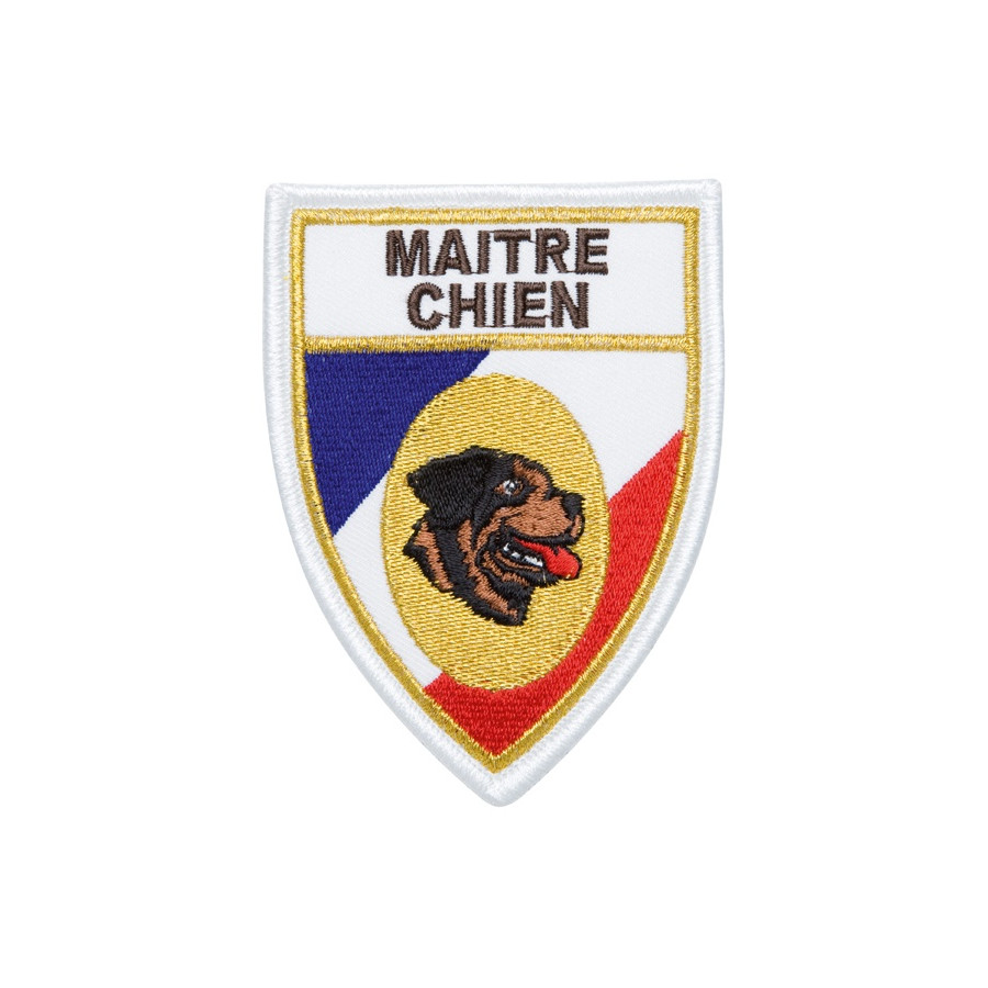 ECUSSON BRODE MAITRE CHIEN ROTTWEILLER ECUSSON BRODE MAITRE CHIEN ROTTWEILLER