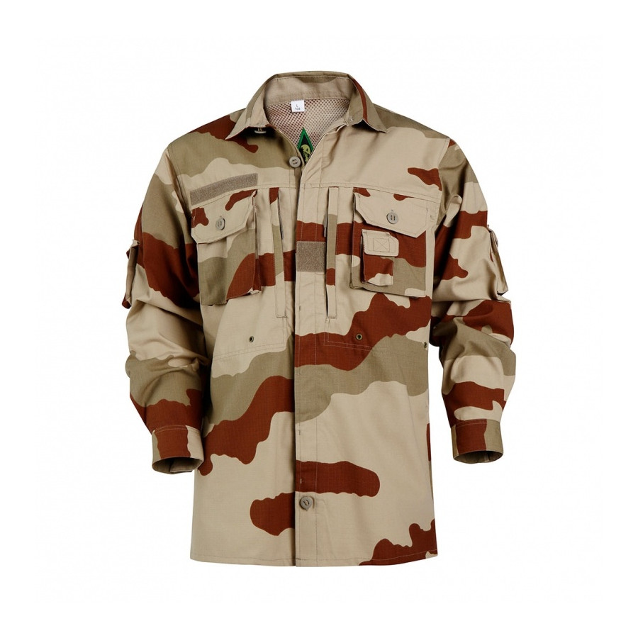 CHEMISE DE TREILLIS MILITAIRE GUERILLA ARES DESERT