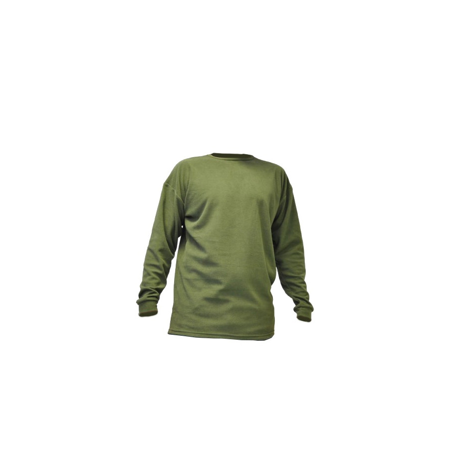 T-SHIRT MILITAIRE MICRO-POLAIRE VERT OD