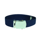 CEINTURE MILITAIRE US EN TOILE COTON MARINE