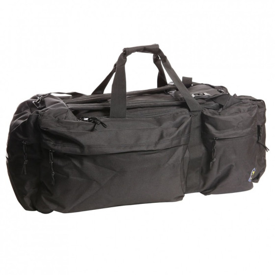 SAC MILITAIRE BAROUD ARES 7 POCHES 100 LITRES NOIR