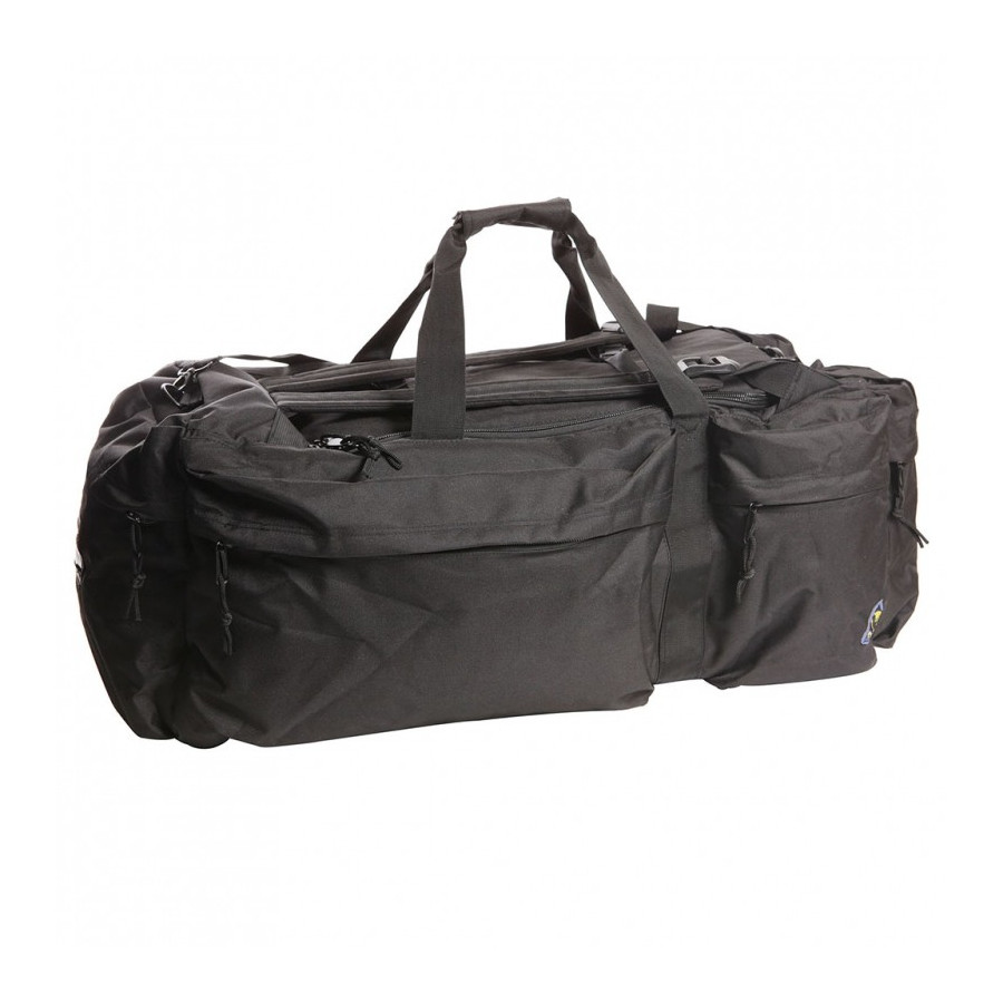 SAC MILITAIRE BAROUD ARES 7 POCHES 100 LITRES NOIR