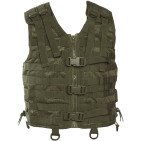 GILET TACTIQUE MOLLE MIL-TEC VERT OD