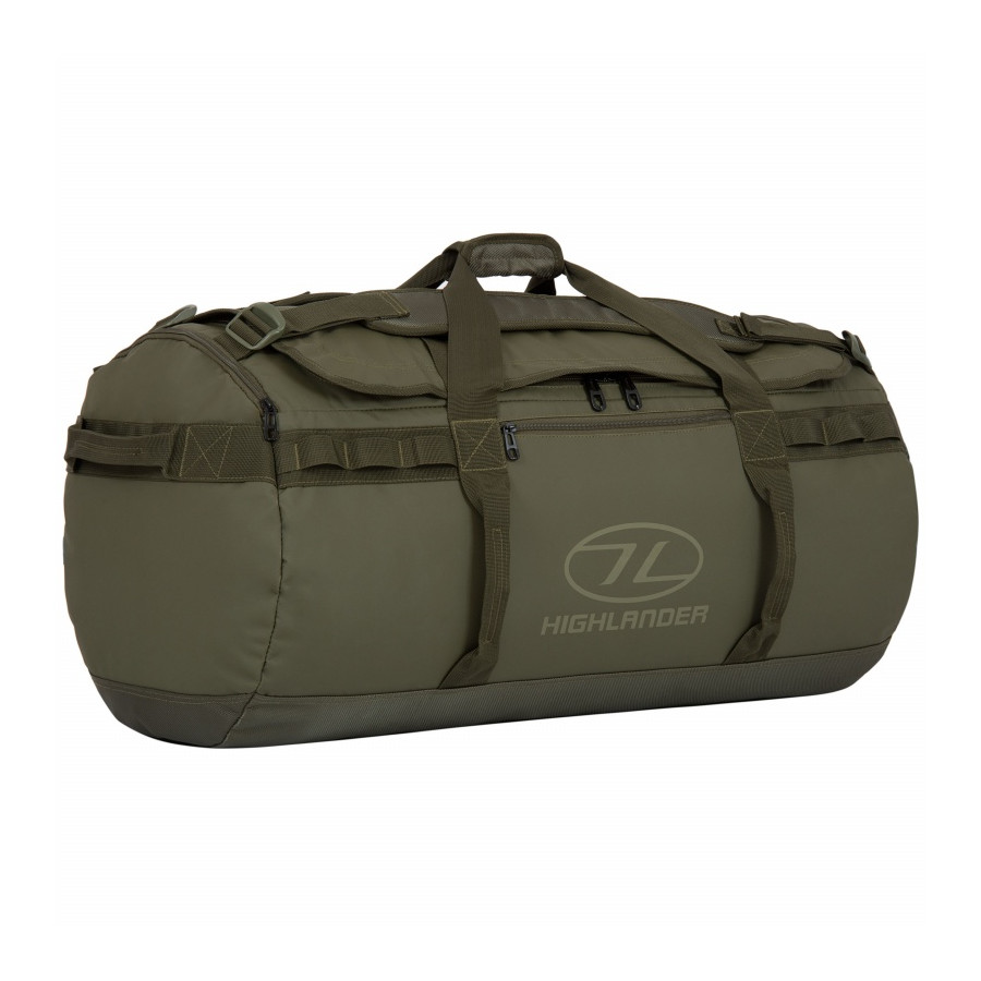 SAC MILITAIRE ÉTANCHE STORM HIGHLANDER 90 LITRES VERT OD