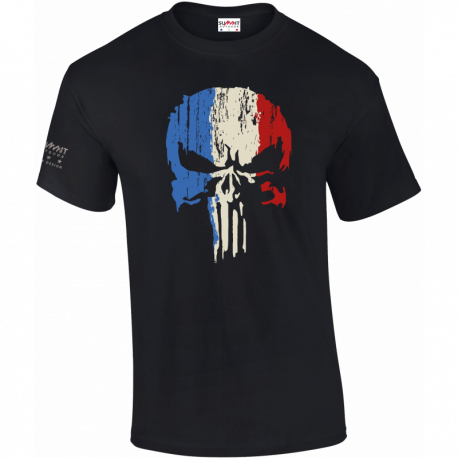 T-SHIRT MILITAIRE PUNISHER FRANCE