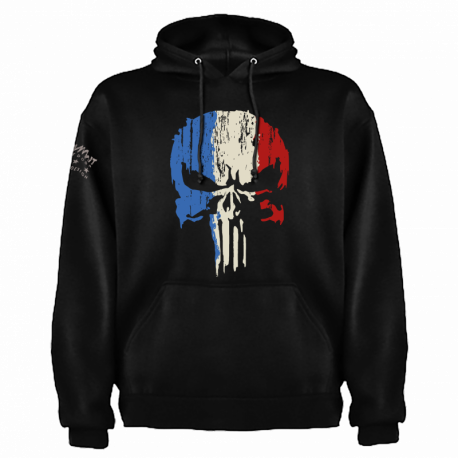 SWEAT-SHIRT MILITAIRE PUNISHER FRANCE