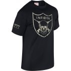 T-SHIRT MILITAIRE INFIDEL NOIR