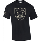 T-SHIRT MILITAIRE INFIDEL NOIR