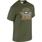 T-SHIRT MILITAIRE DISHONOR LEGION VERT OD