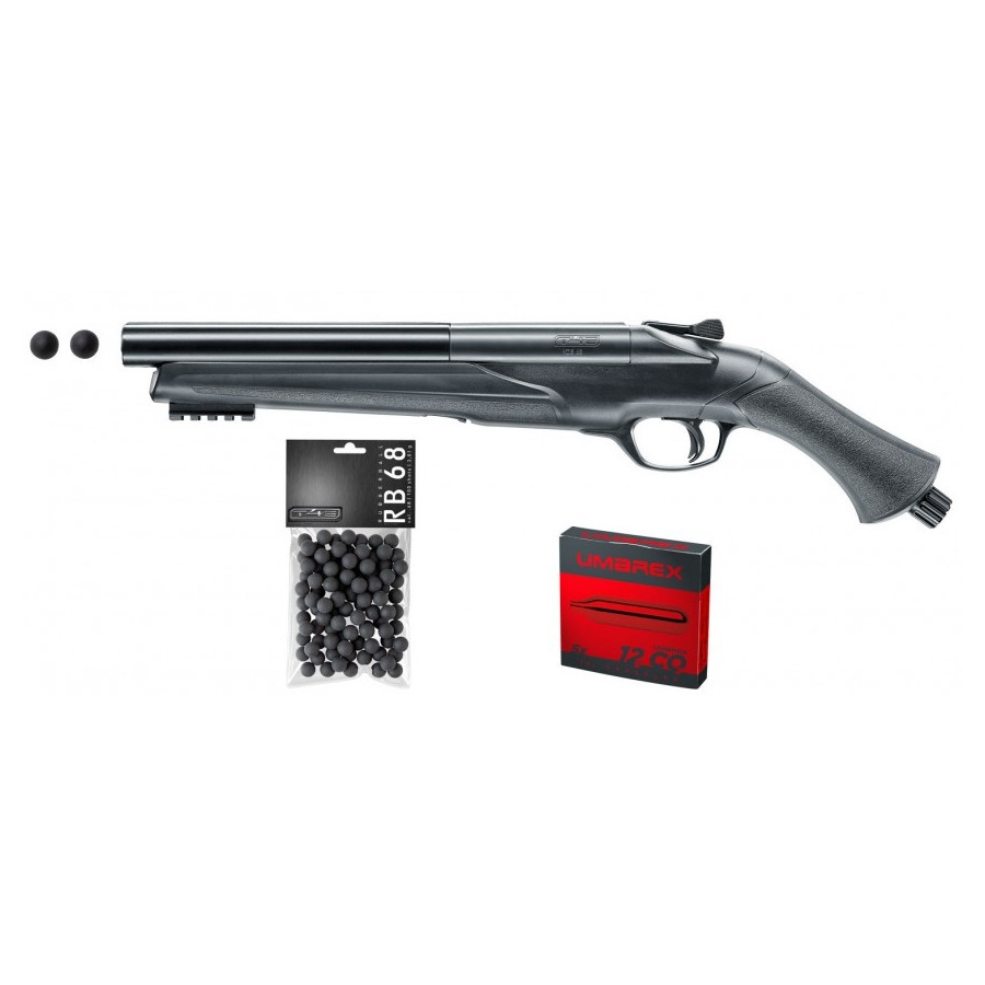 PACK COMPLET PRÊT À TIRER WALTHER T4E HDS CAL. 68 16 JOULES PACK COMPLET PRÊT À TIRER WALTHER T4E HDS CAL. 68 16 JOULES