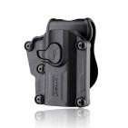 HOLSTER UNIVERSEL RIGIDE CYTAC DROITIER NOIR