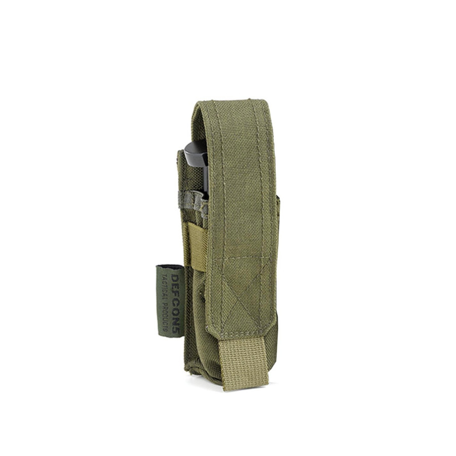 PORTE CHARGEUR SIMPLE P.A. DEFCON 5 VERT OD PORTE CHARGEUR SIMPLE P.A. DEFCON 5 VERT OD
