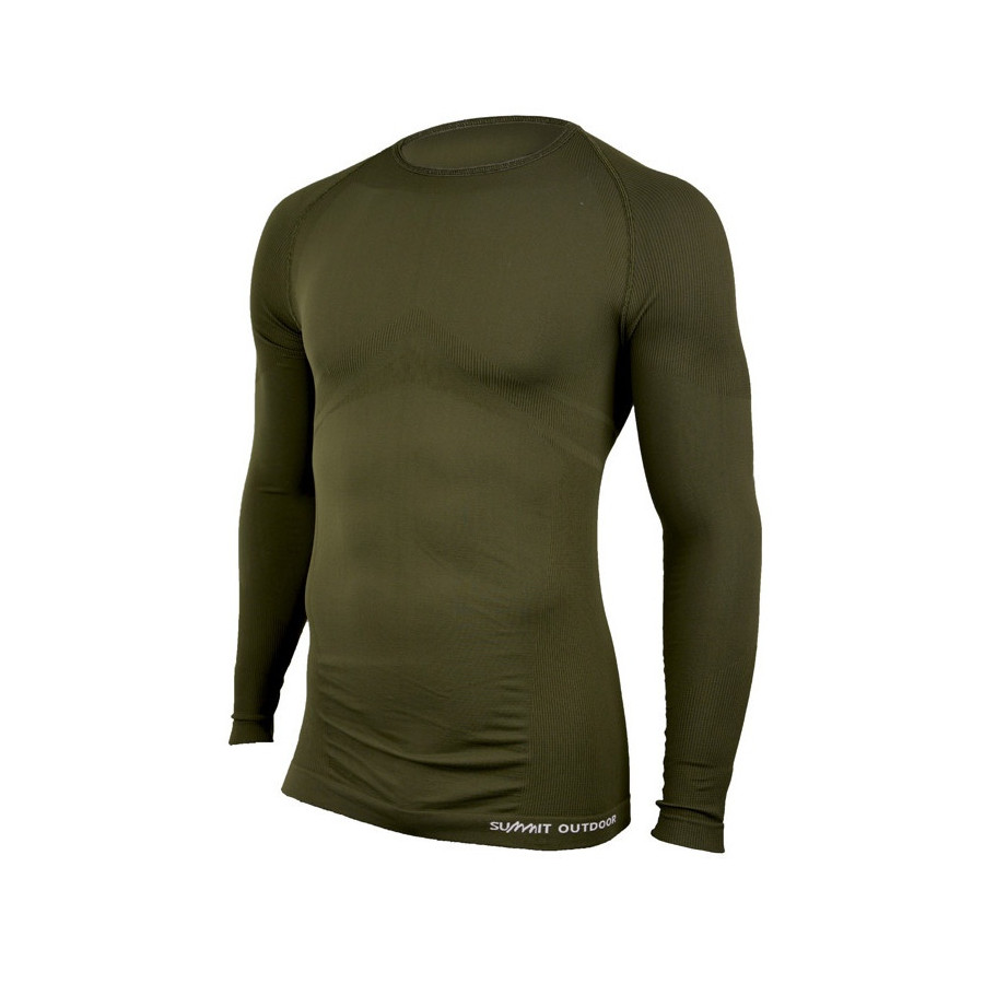 T-SHIRT MILITAIRE THERMOREGULANT TECHNICAL LINE SUMMIT VERT OD