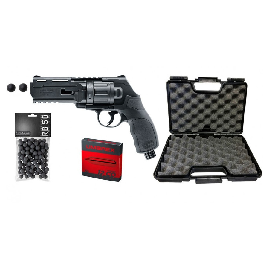 PACK COMPLET PRÊT À TIRER WALTHER T4E HDR CAL. 50 11 JOULES