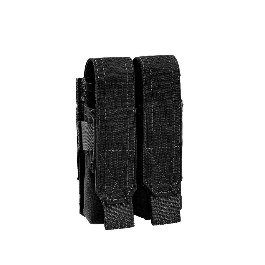 PORTE CHARGEUR DOUBLE P.A. DEFCON 5 NOIR PORTE CHARGEUR DOUBLE P.A. DEFCON 5 NOIR
