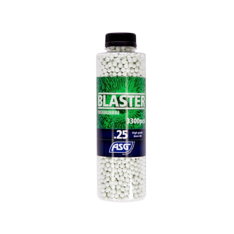 BILLES AIRSOFT BLASTER ASG 0.25G X 3300 BILLES AIRSOFT BLASTER ASG 0.25G X 3300