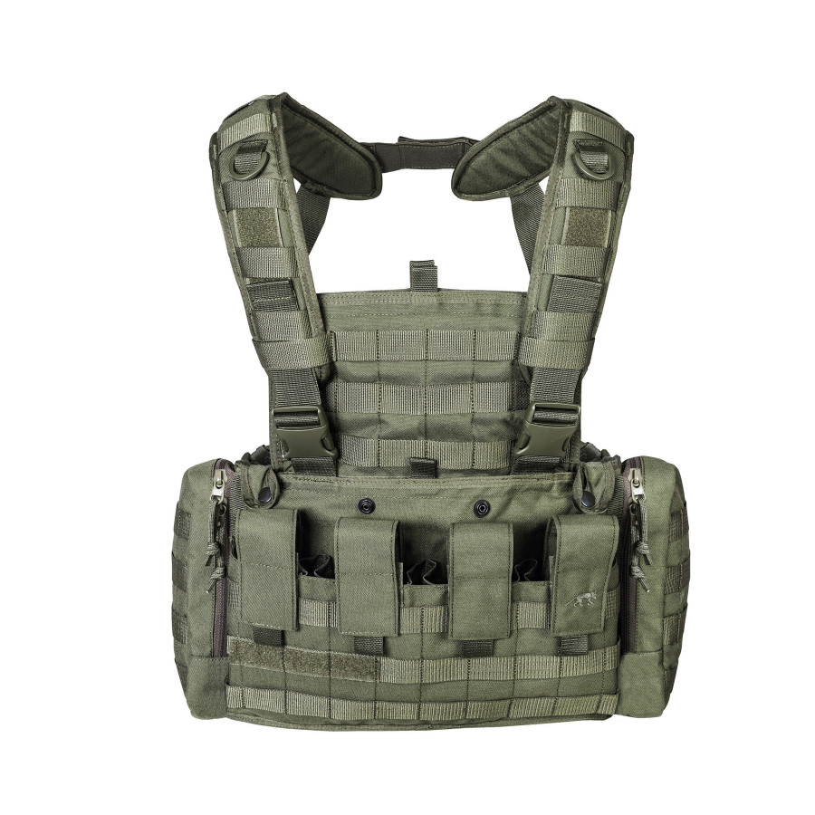 GILET TACTIQUE CHEST RIG MKII TASMANIAN TIGER VERT OD