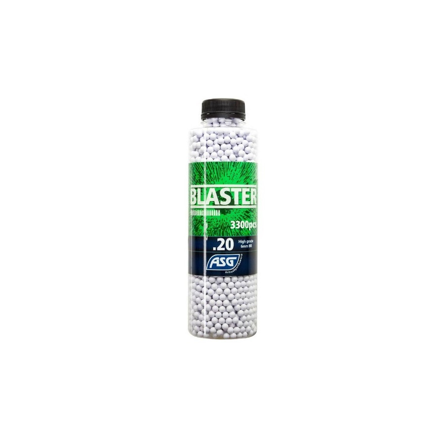 BILLES AIRSOFT BLASTER ASG 0.20G X 3300 BILLES AIRSOFT BLASTER ASG 0.20G X 3300