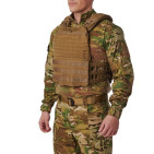 GILET TACTIQUE PORTE PLAQUE TACTEC 5.11 COYOTE