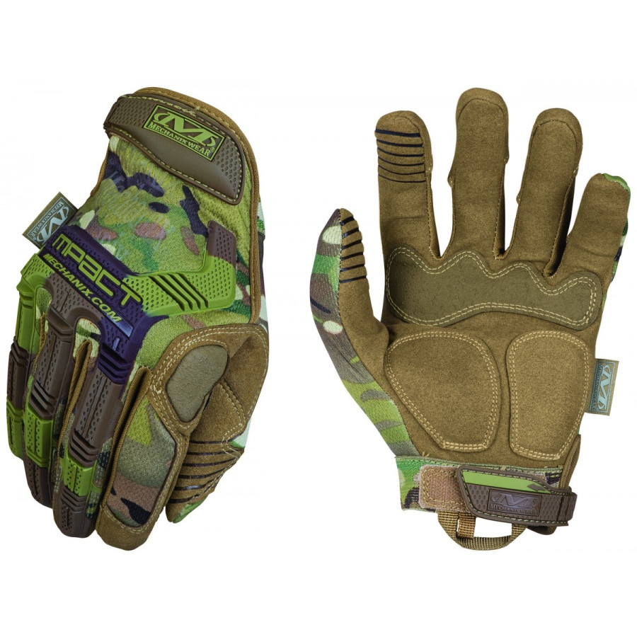 GANTS MILITAIRE MECHANIX M-PACT MULTICAM GANTS MILITAIRE MECHANIX M-PACT MULTICAM