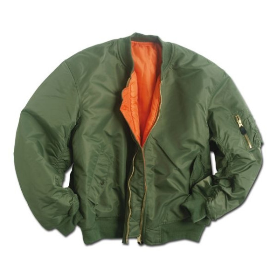 BOMBER US TYPE MA1 BASIC MIL-TEC VERT OD