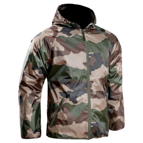 VESTE DE PLUIE MILITAIRE ULTRA-LIGHT A10 EQUIPMENT CAM CE