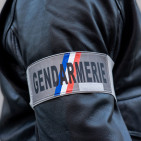 BRASSARD GENDARMERIE AGRÉE GRIS