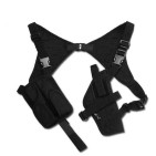 HOLSTER D'ÉPAULE CORDURA MIL-TEC NOIR