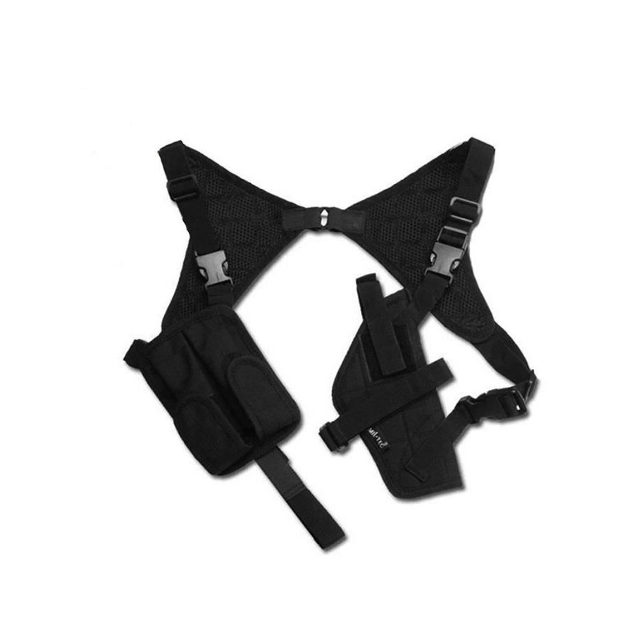 HOLSTER D'ÉPAULE CORDURA MIL-TEC NOIR