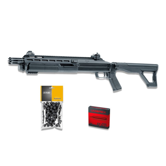 PACK COMPLET PRÊT À TIRER WALTHER T4E HDX CAL. 68 16 JOULES