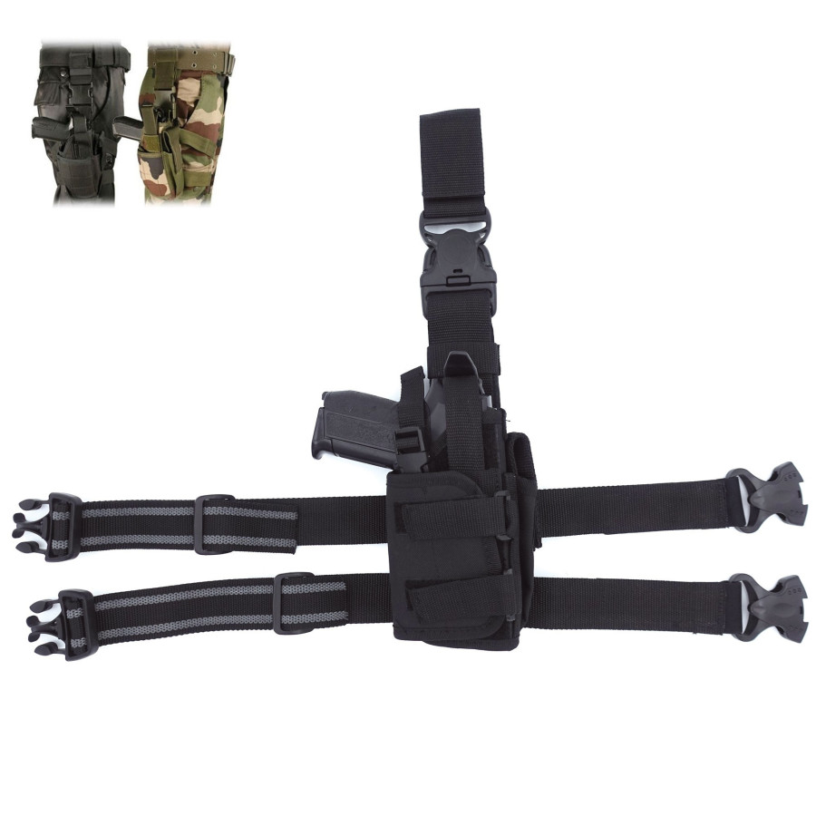 HOLSTER CUISSE UNIVERSEL DROITIER OPEX NOIR HOLSTER CUISSE UNIVERSEL DROITIER OPEX NOIR