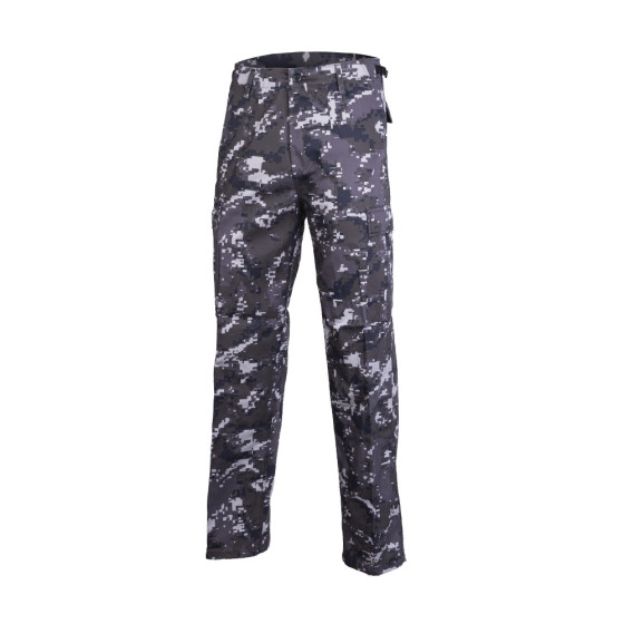 CARGO MILITAIRE RANGER PANT MIL-TEC BLACK DIGITAL