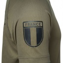T-SHIRT MILITAIRE RESPIRANT FRENCH ARMY VERT OD