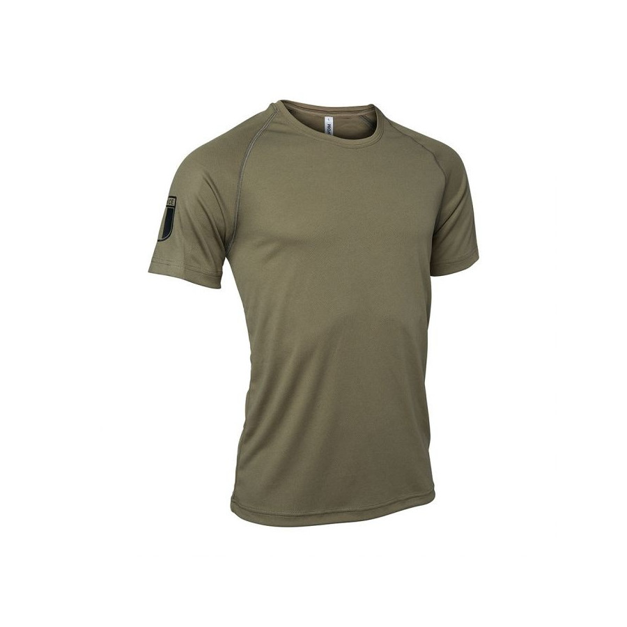 T-SHIRT MILITAIRE RESPIRANT FRENCH ARMY VERT OD