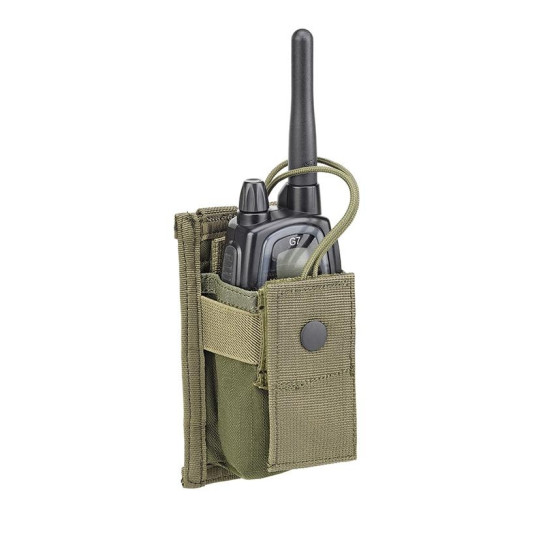 PORTE RADIO MILITAIRE DEFCON 5 VERT OD