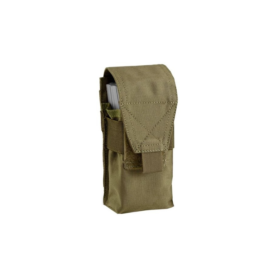 PORTE CHARGEUR SIMPLE CAL. 5.56 DEFCON 5 VERT OD PORTE CHARGEUR SIMPLE CAL. 5.56 DEFCON 5 VERT OD