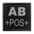 PATCH GROUPE SANGUIN AB+ NOIR