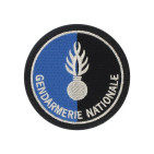 ÉCUSSON GENDARMERIE NATIONALE ROND