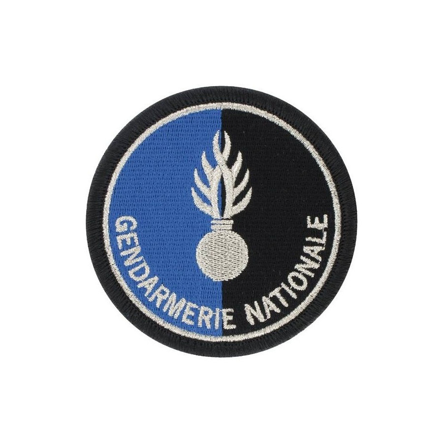 ÉCUSSON GENDARMERIE NATIONALE ROND ÉCUSSON GENDARMERIE NATIONALE ROND