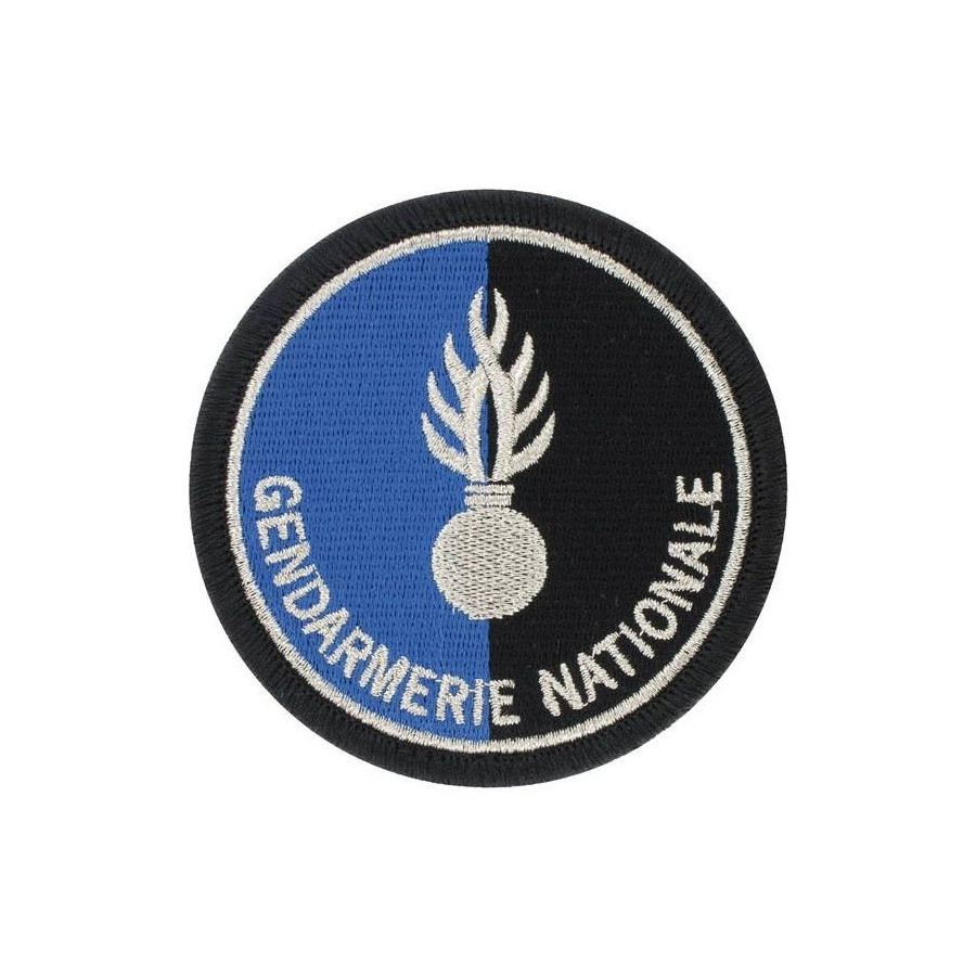 ÉCUSSON GENDARMERIE NATIONALE ROND